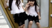 双胞胎小美女,从萌宝到美少女的成长蜕变